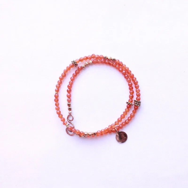 Archives: Carnelian Wrap Bracelet and Necklace
