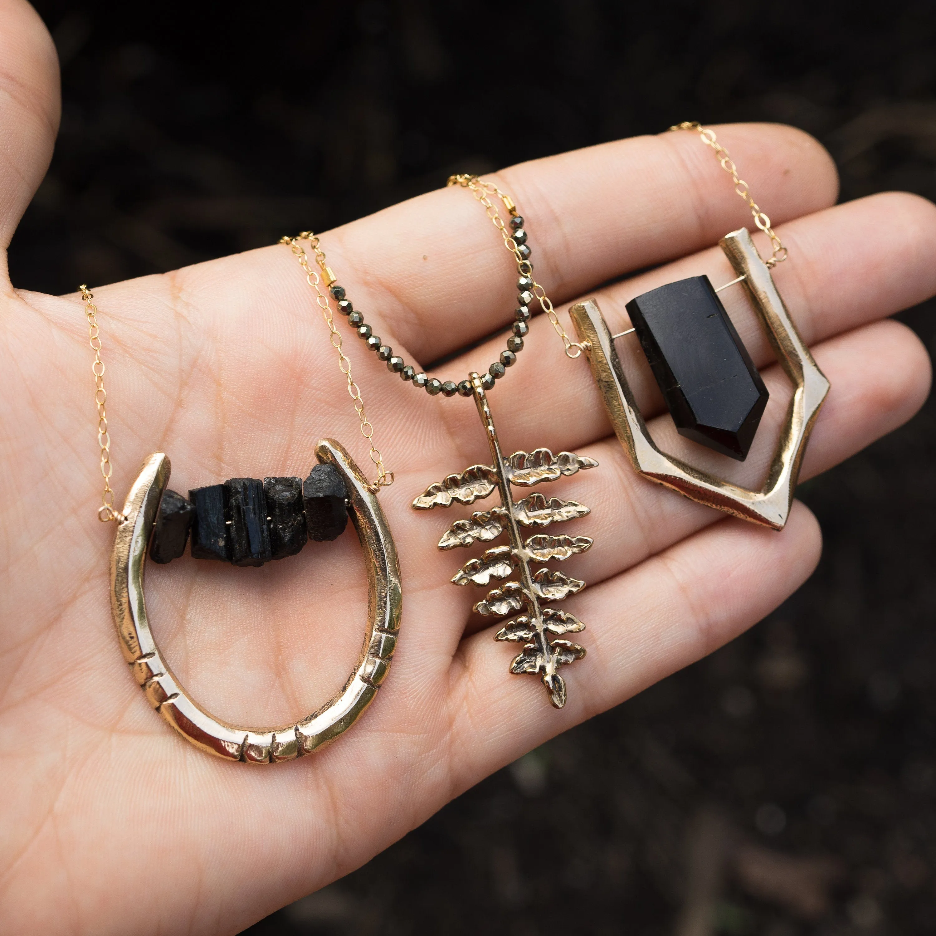 ARI Black Tourmaline Necklace