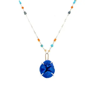 Azurite Pendant Necklace