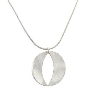Back to Back Open Discs Necklace