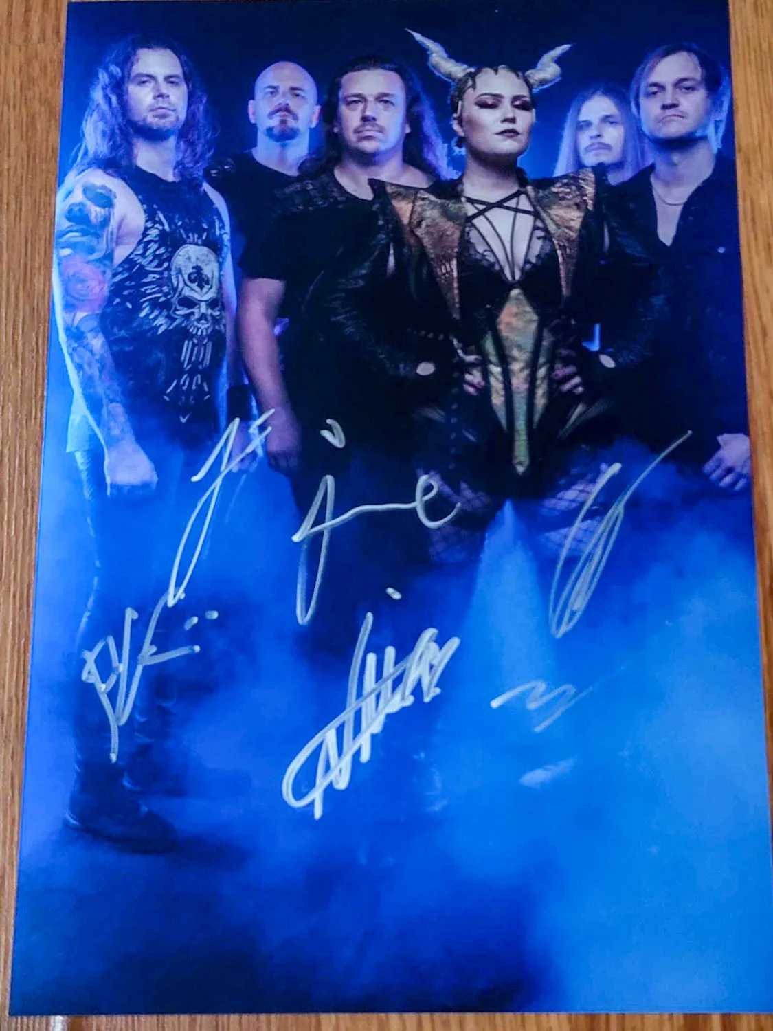 Battle Beast - Dark Mist - limited edition signed 8x12 crystal pearl print