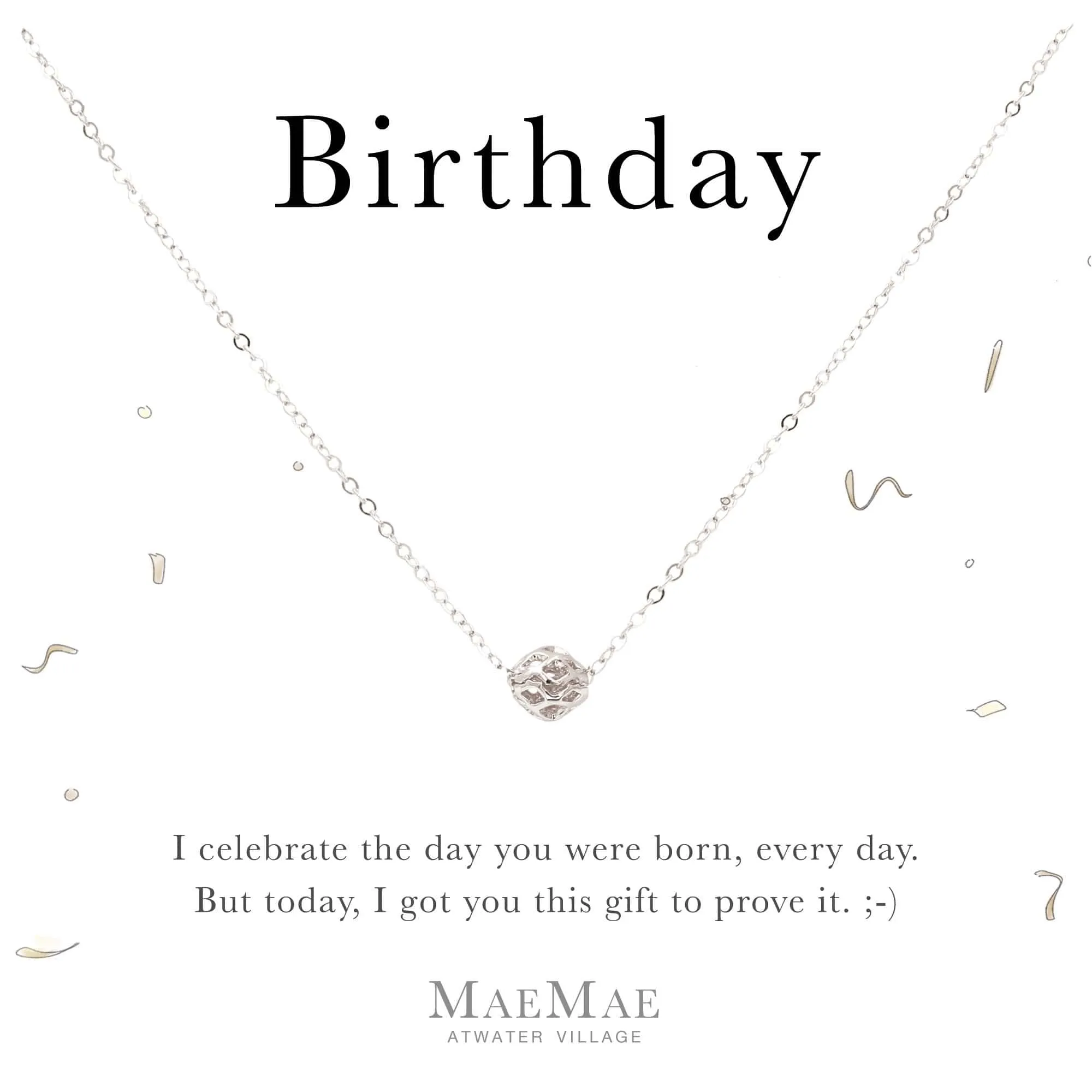 Birthday Necklace