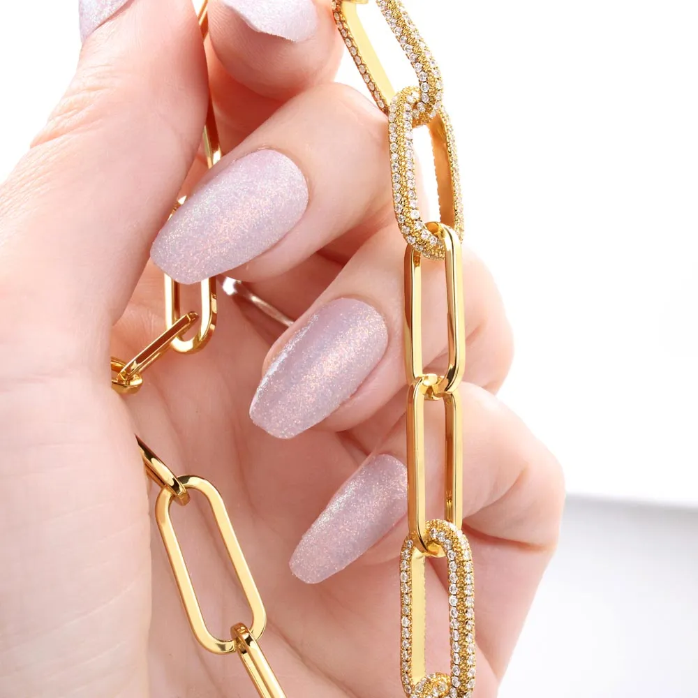 Braver, stronger, smarter-Forever Linked Necklace for Daughter, From Dad