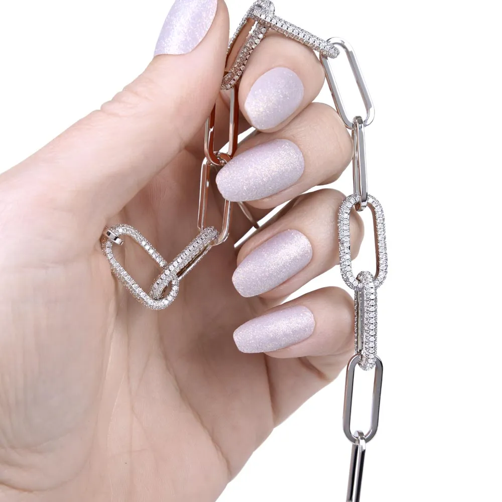 Braver, stronger, smarter-Forever Linked Necklace for Daughter, From Dad