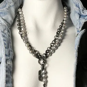 Bridgette Pearl Double Strand Necklace