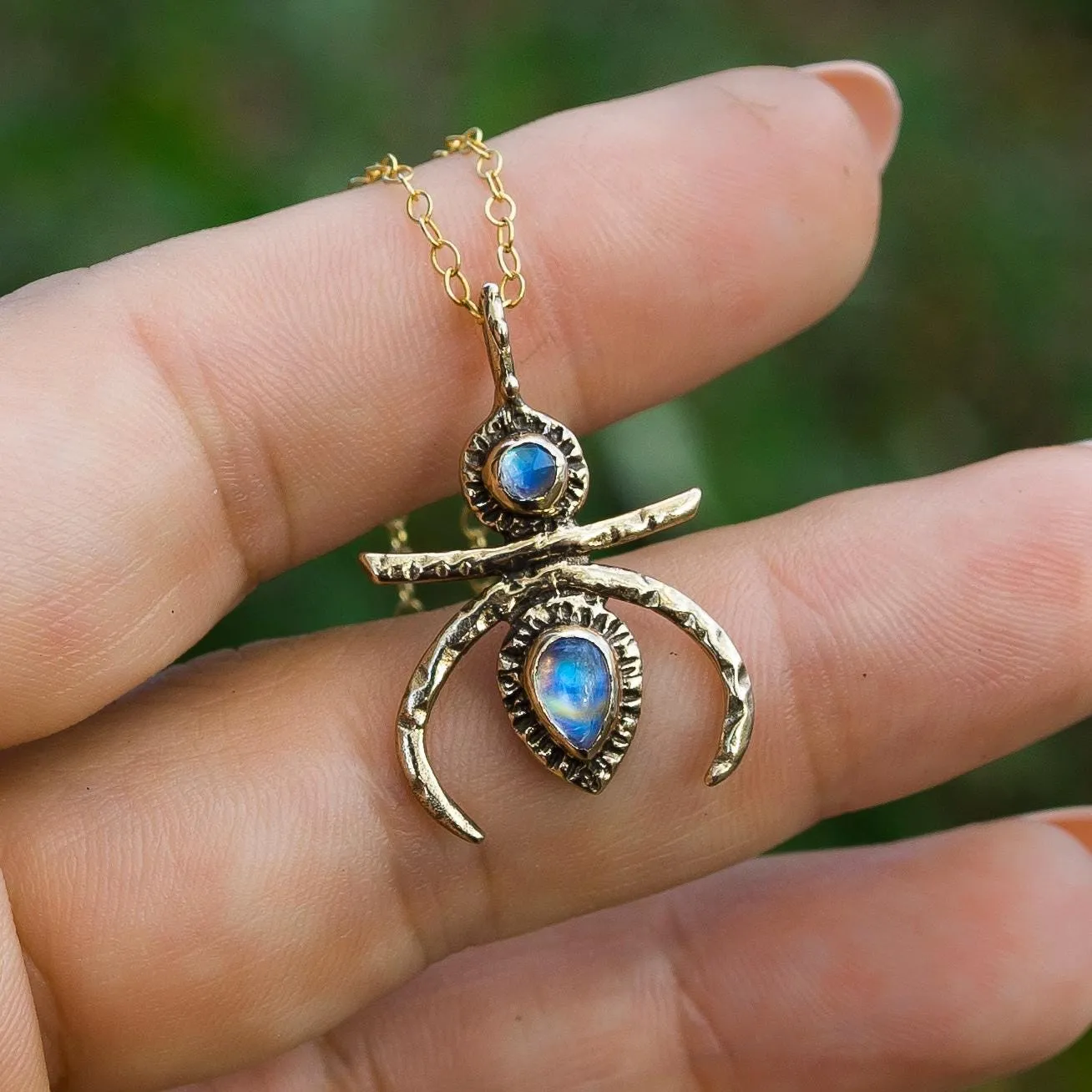 CELESTE / Moonstone Necklace