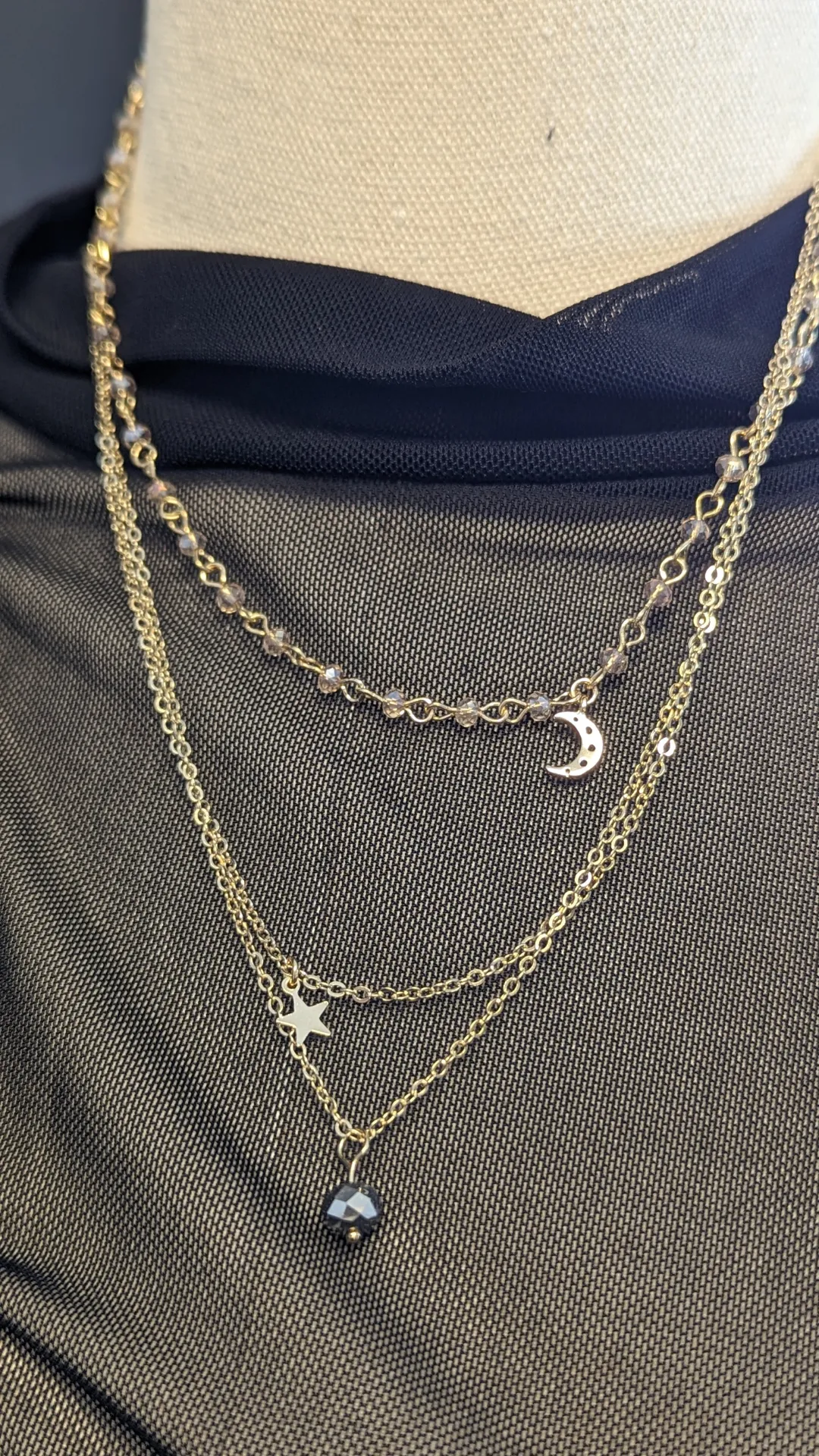 Celestial Charm Layered Necklace