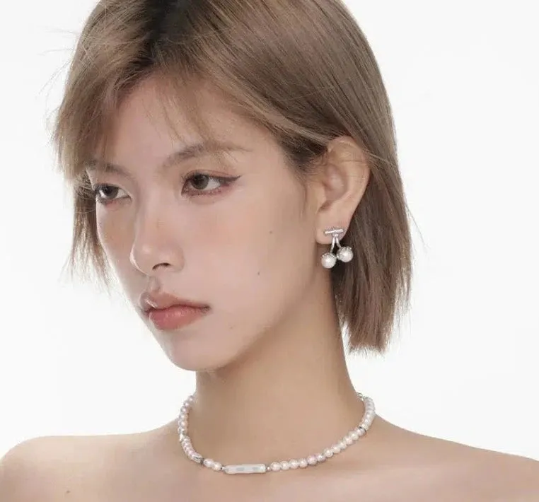 Cherry Pearl Earrings
