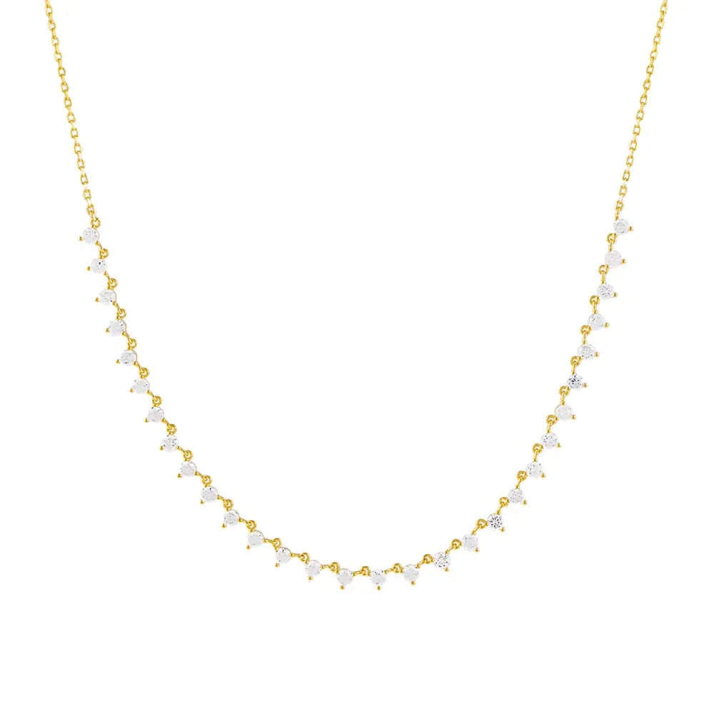 Colored Multi Stone Necklace