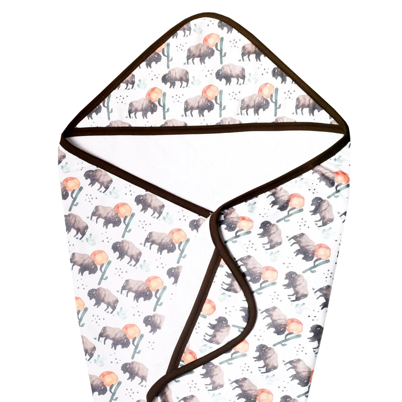 Copper Pearl - Hooded Towel - Bison