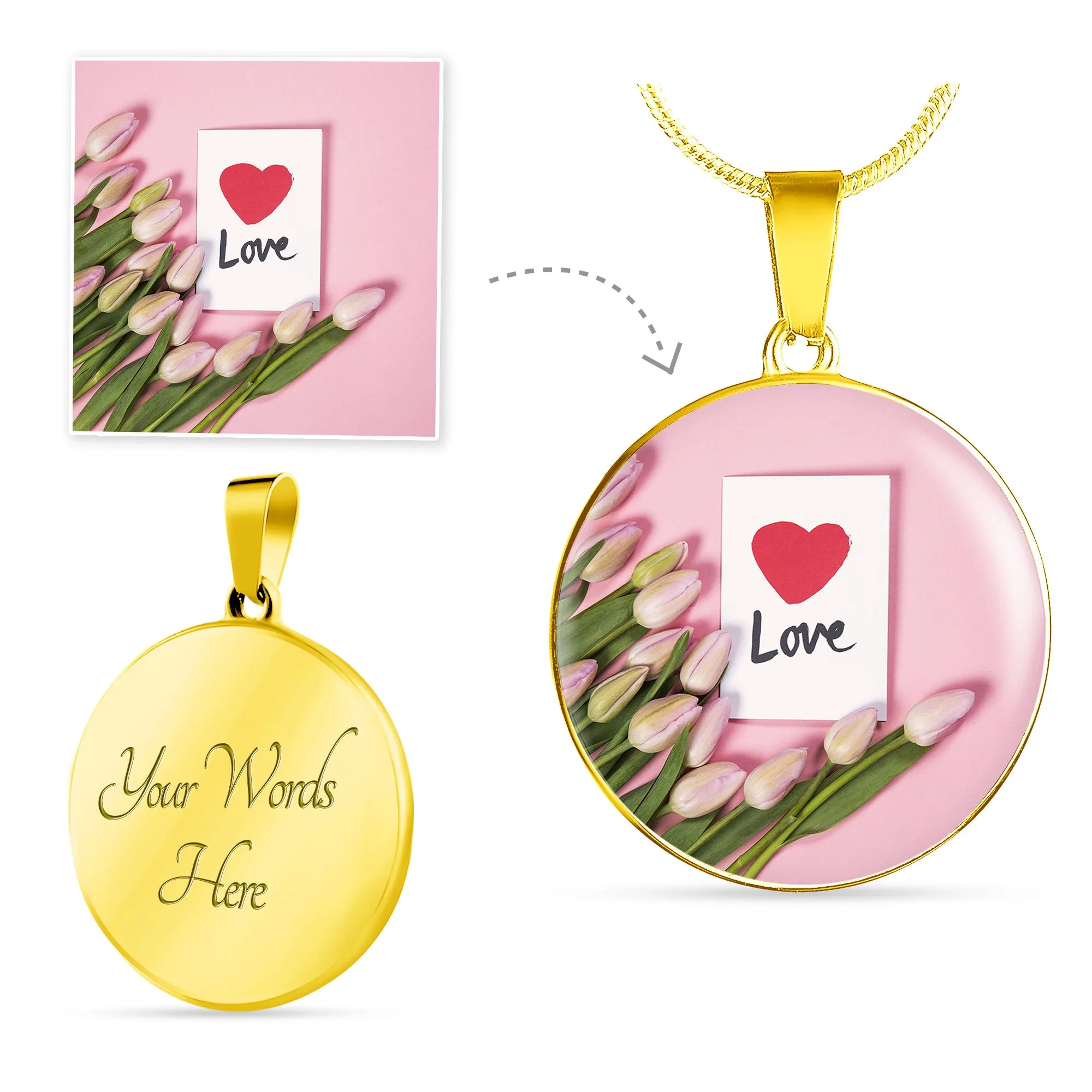 Create your own Circle Luxury Necklace