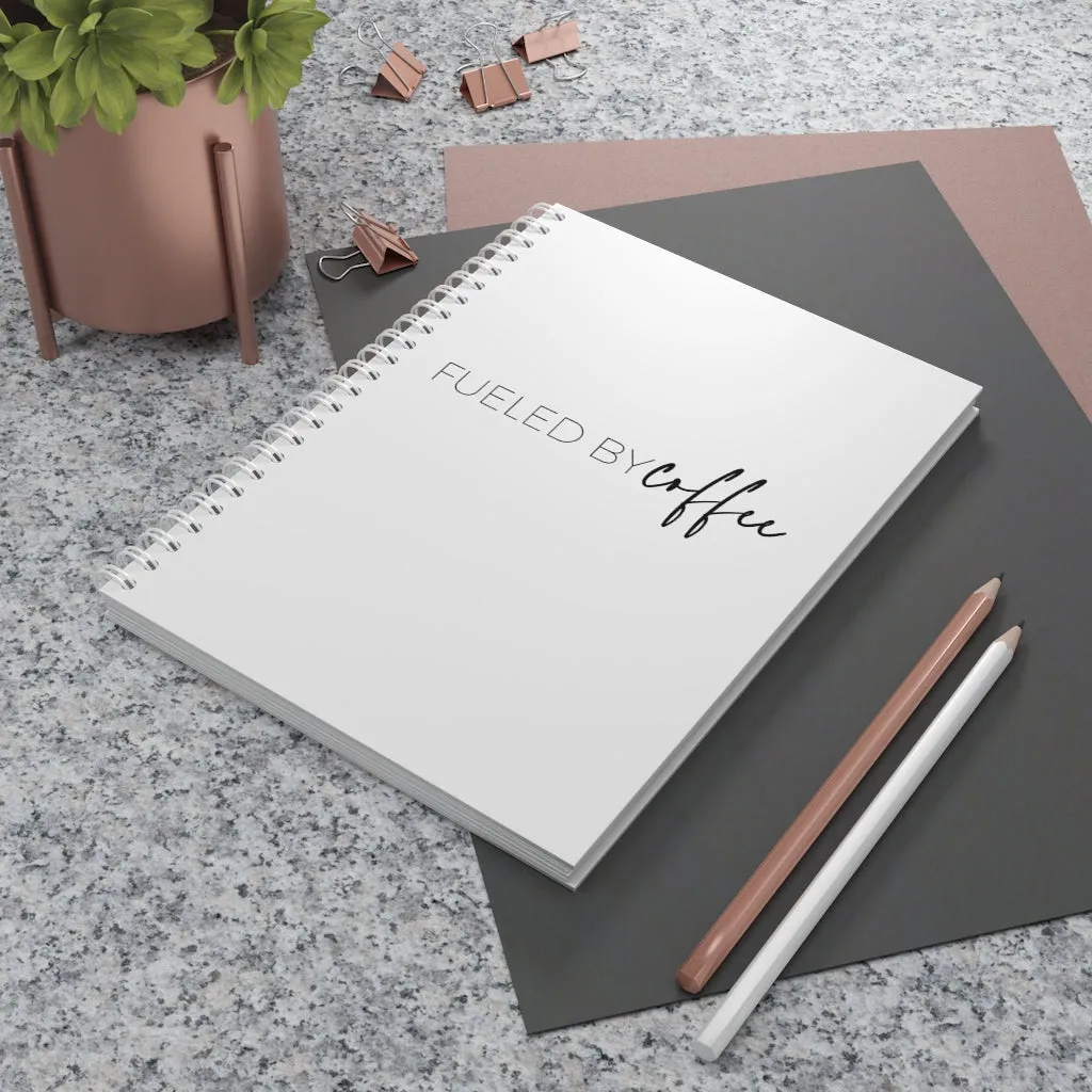 Created By Coffee - Spiral Notebook