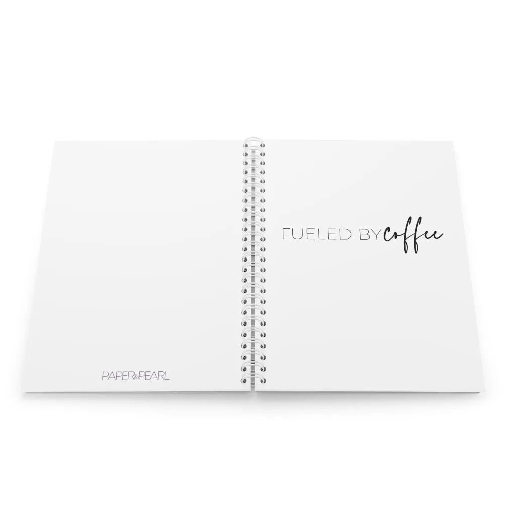 Created By Coffee - Spiral Notebook