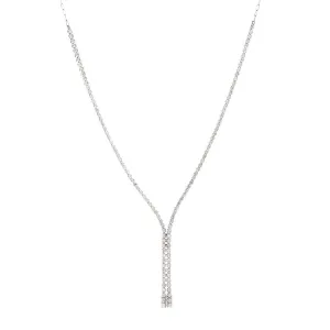 Cupcake Set Diamond Lariat Necklace 14K