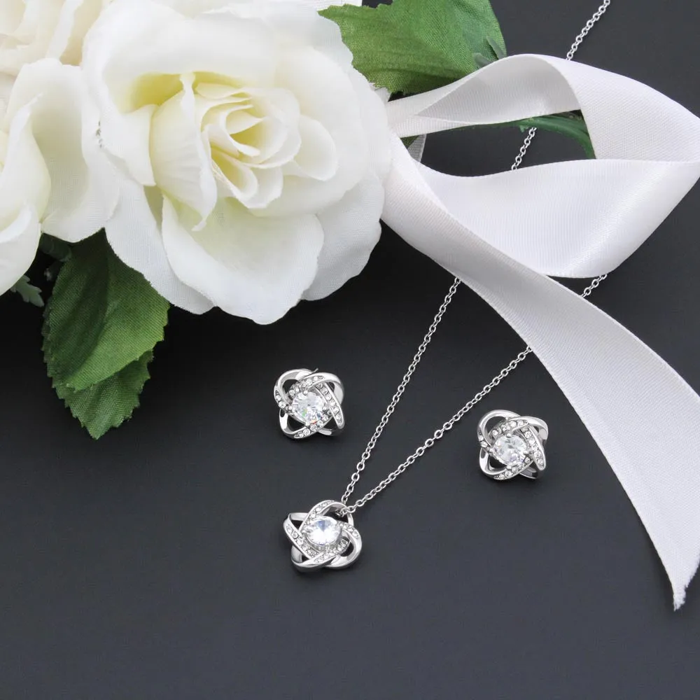 Custom I May Just Be A Bump Mothers Day Ideas 14k White Gold Interlocking Heart Pendant Necklace Jewelry Gifts For Mom Wife Grandma Auntie
