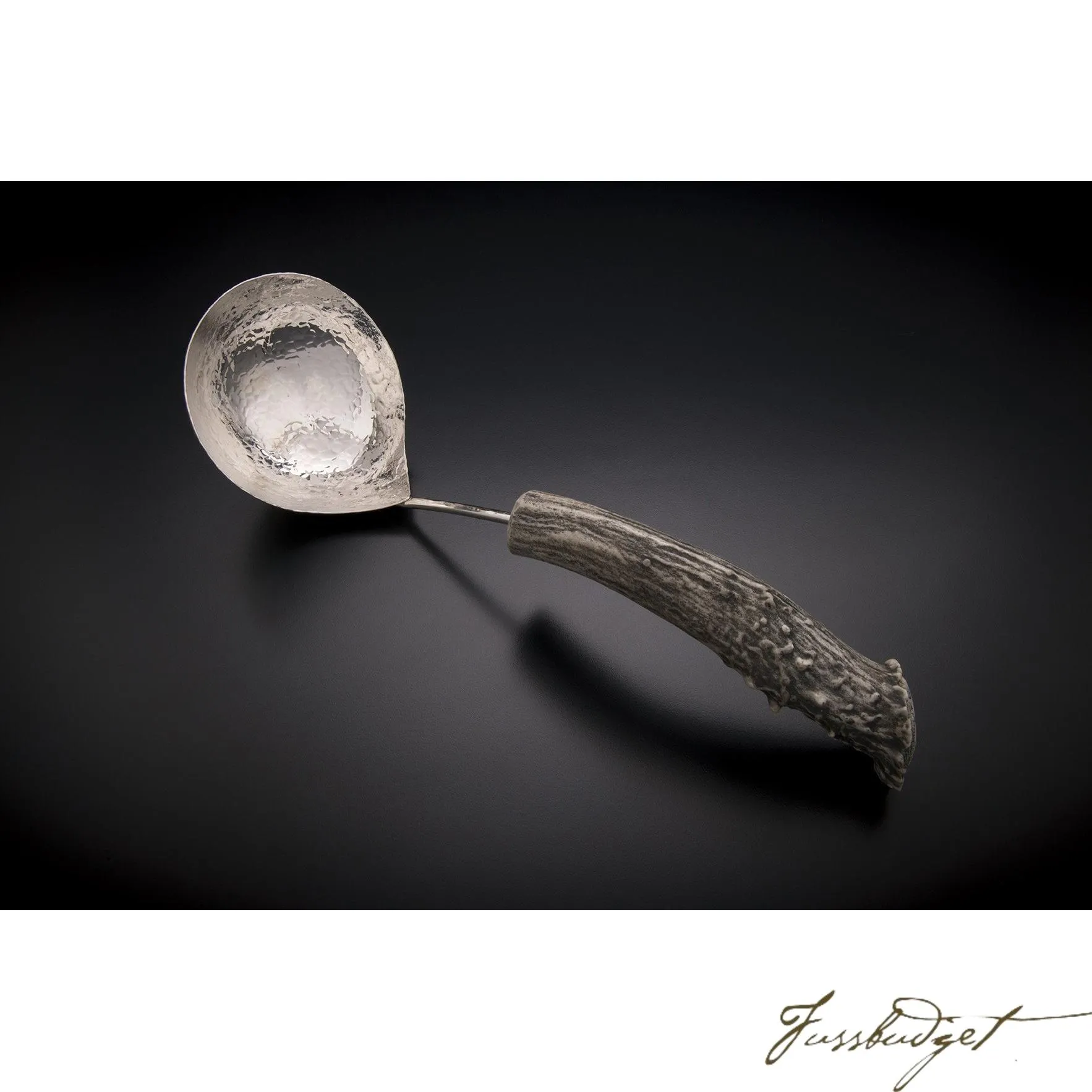 Custom Made Silver Medium Soup Ladle