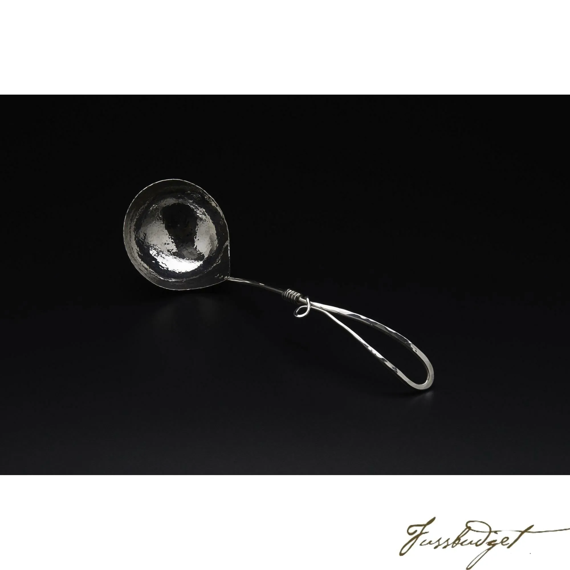Custom Made Silver Medium Soup Ladle