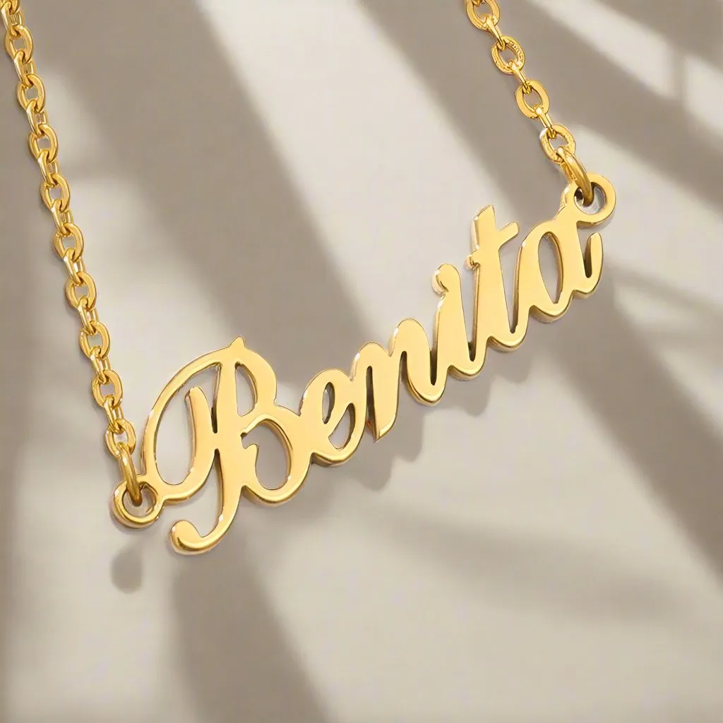 Custom Name Pendant Necklace