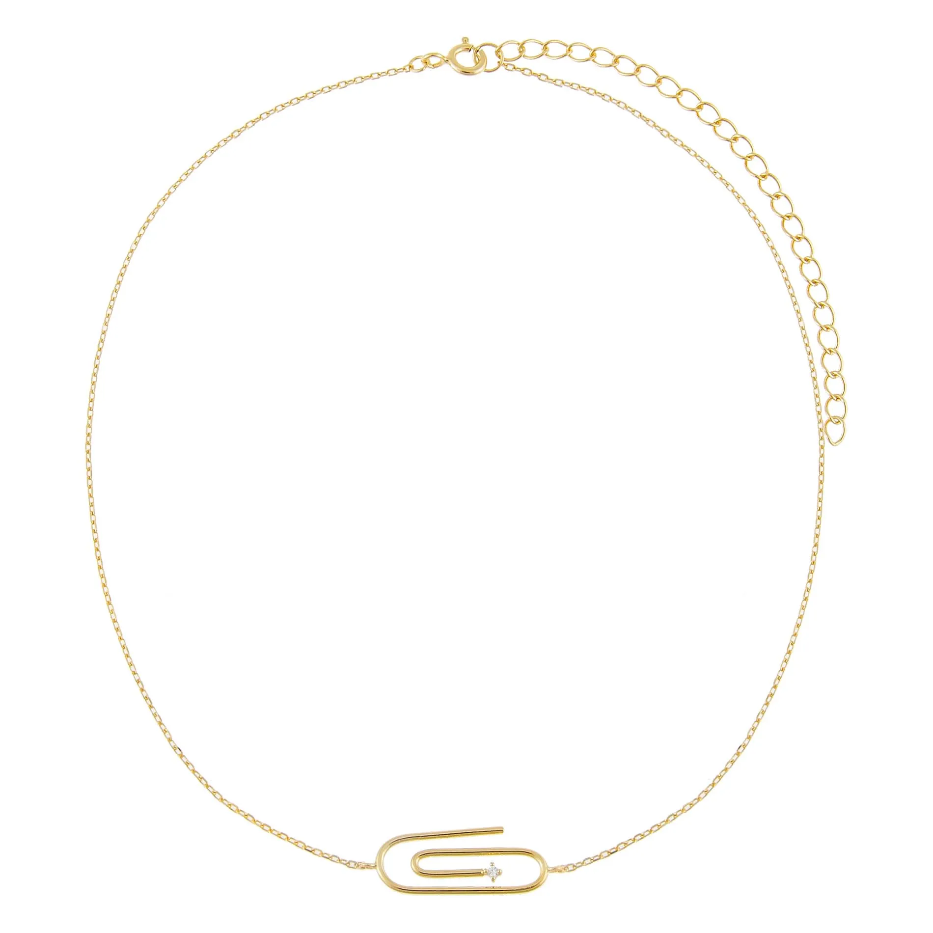 CZ Paperclip Choker