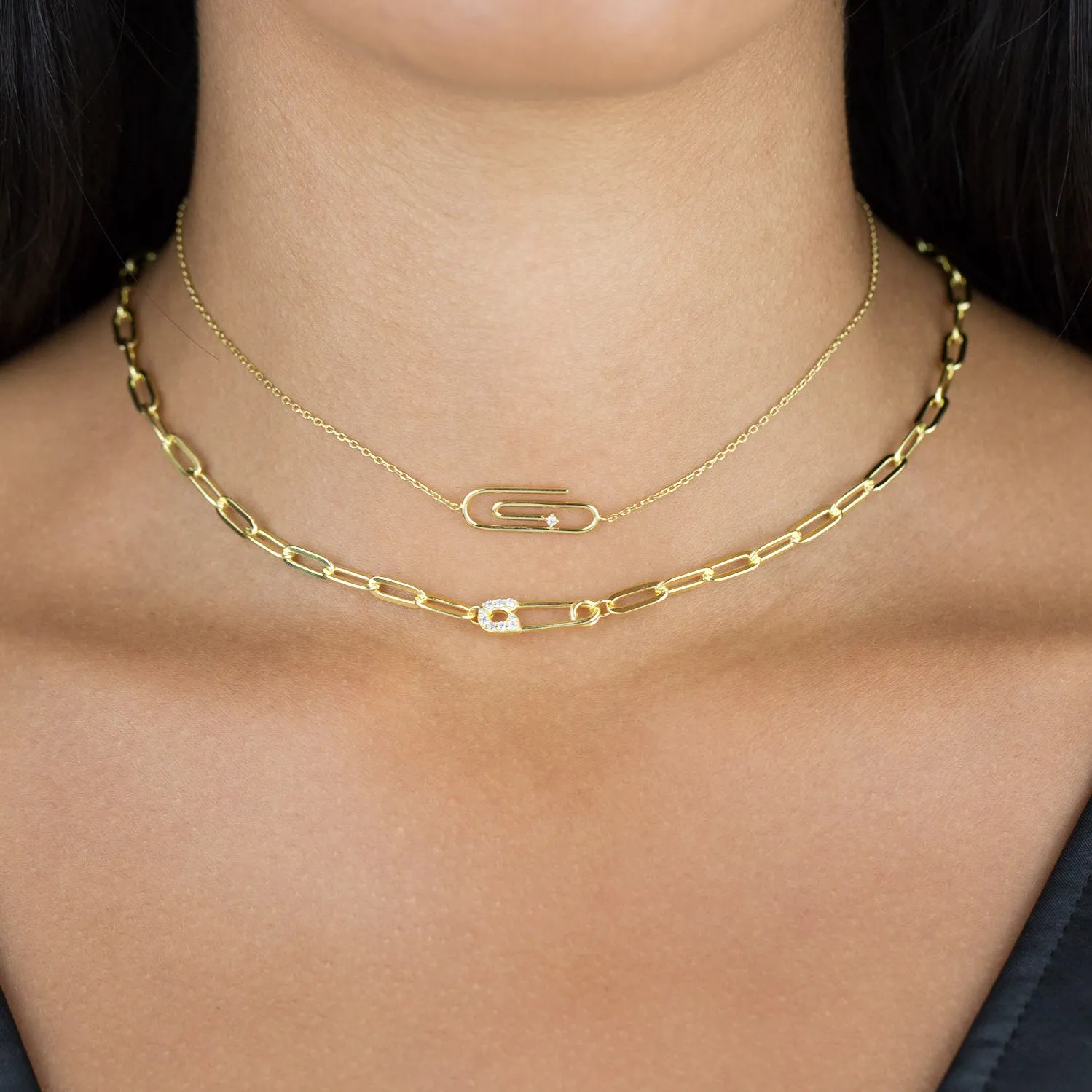 CZ Paperclip Choker
