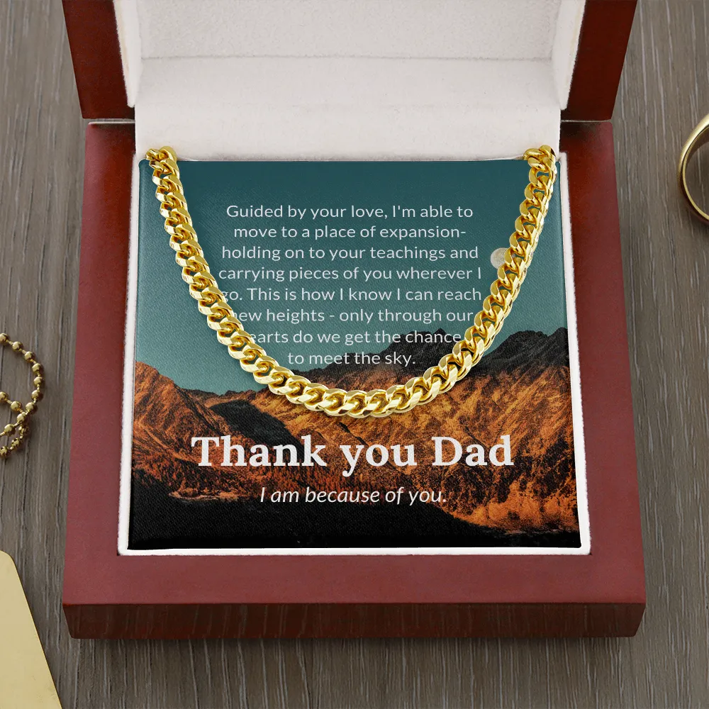 Dad Chain Link Necklace