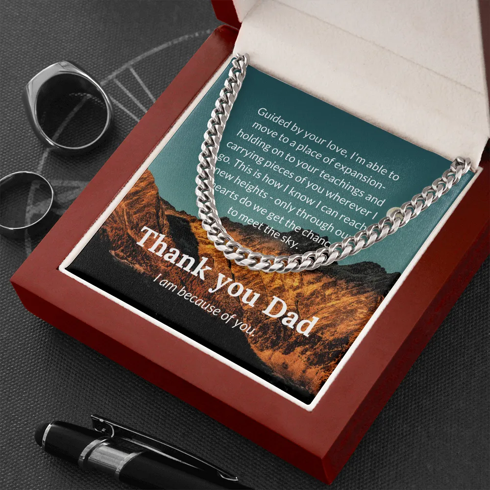 Dad Chain Link Necklace