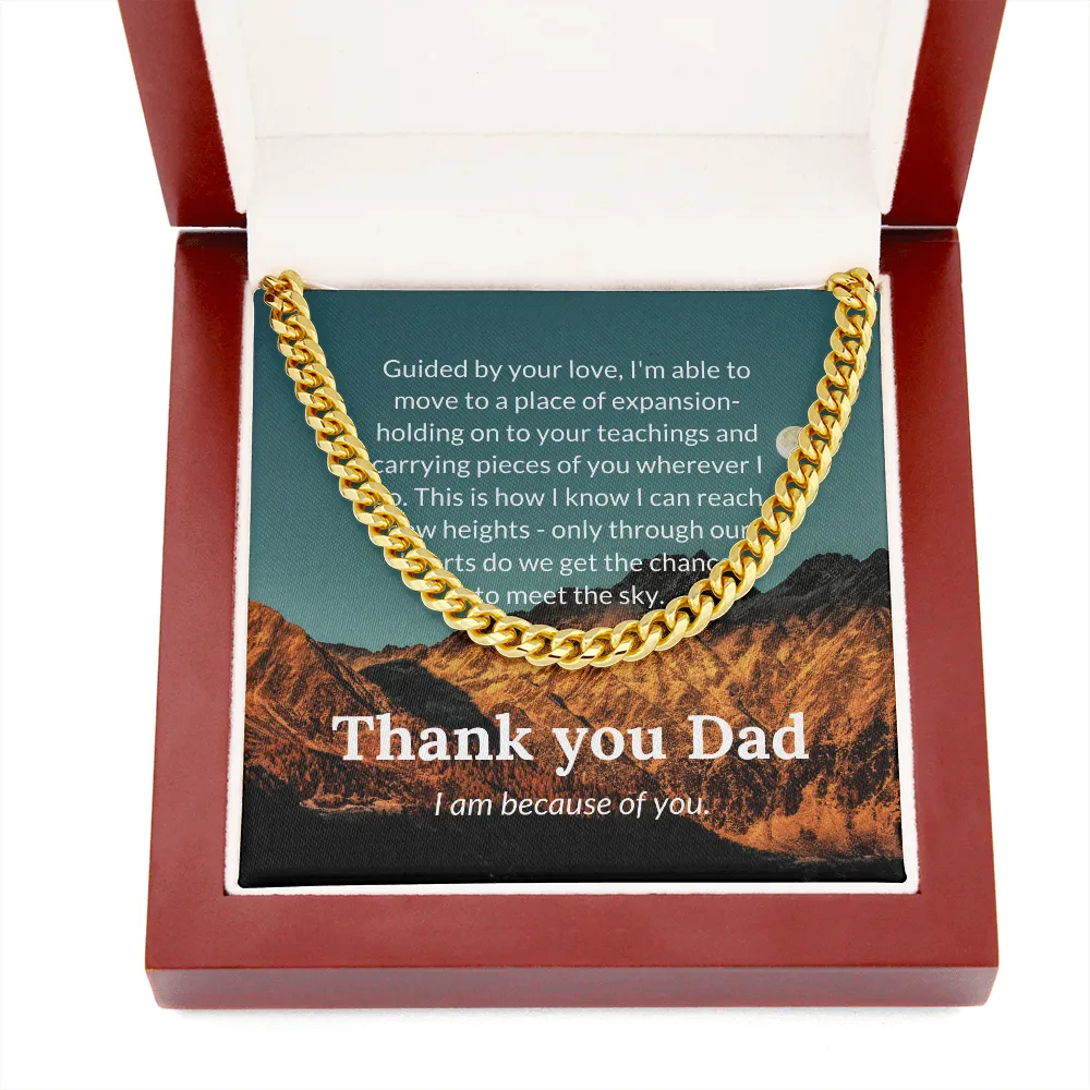 Dad Chain Link Necklace
