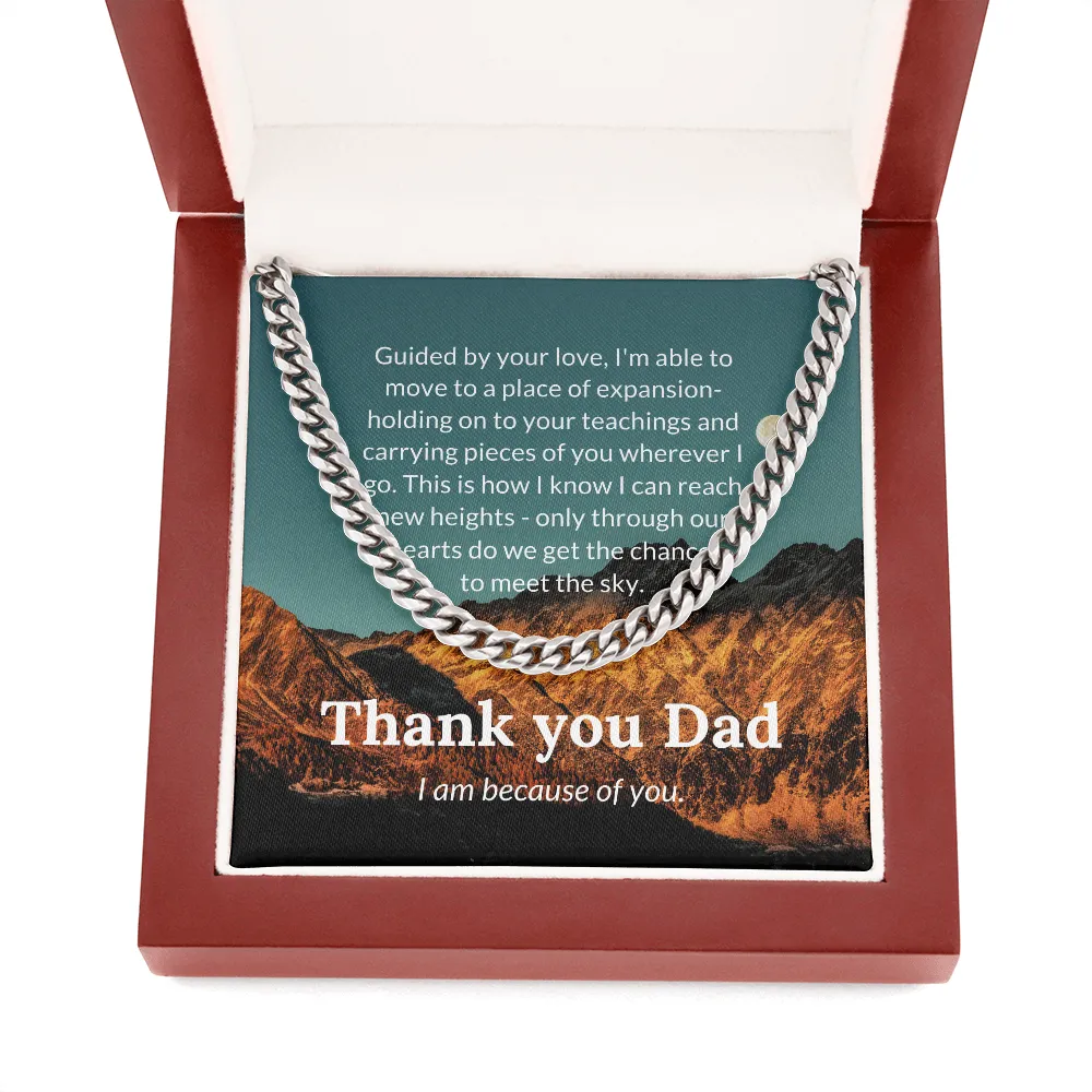 Dad Chain Link Necklace