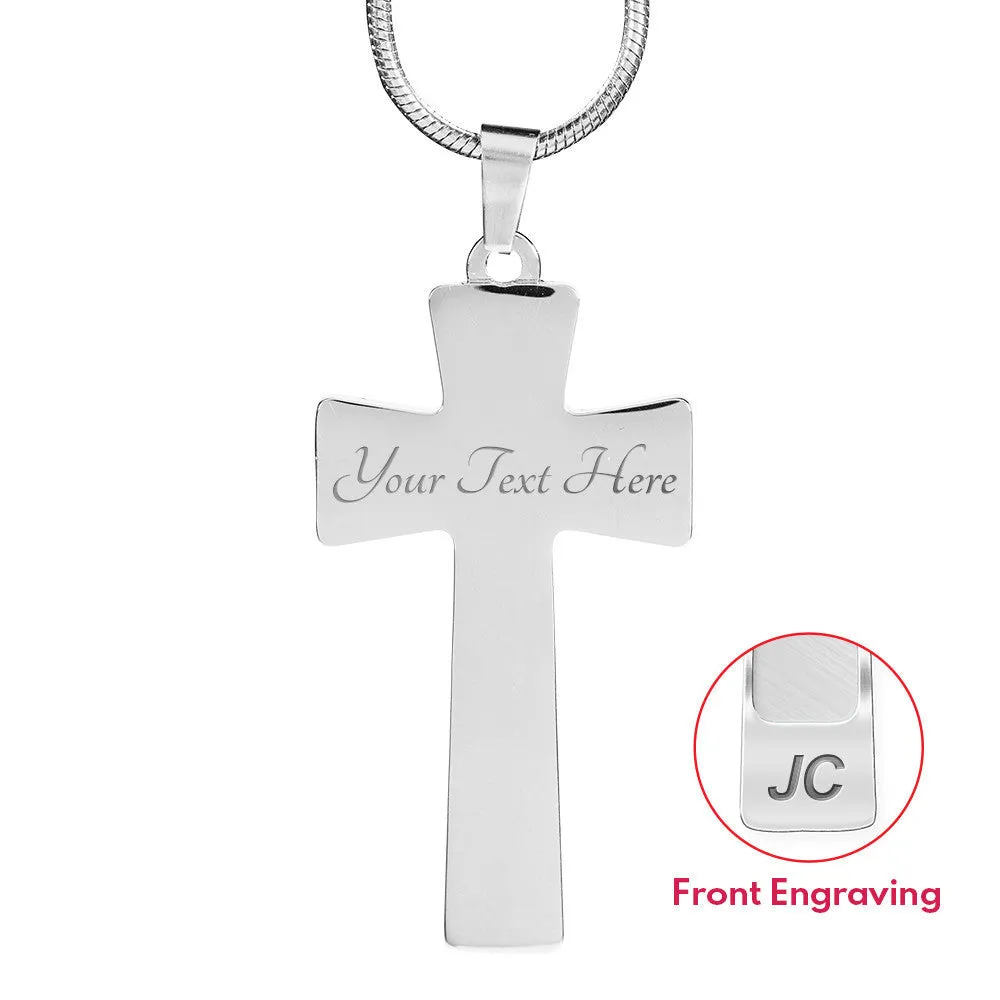 Dance Mom Luxury Cross Necklace