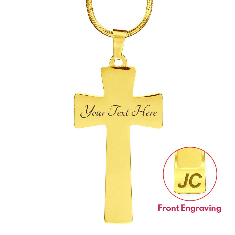 Dance Mom Luxury Cross Necklace