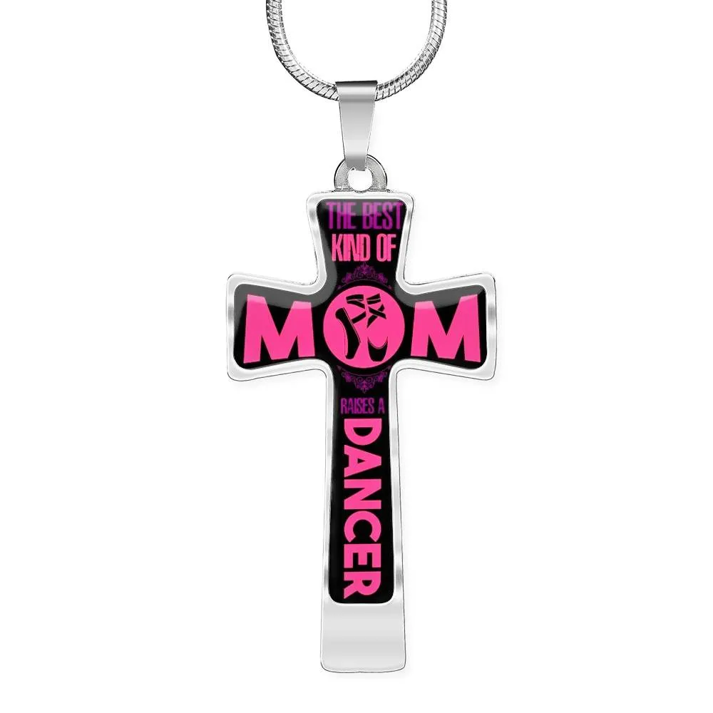 Dance Mom Luxury Cross Necklace