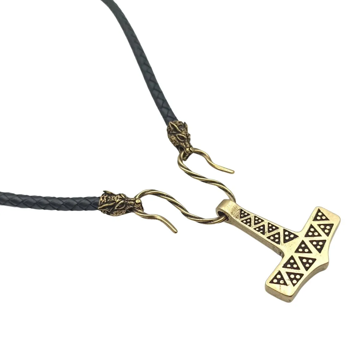 Danish Mjolnir replica Bronze pendant