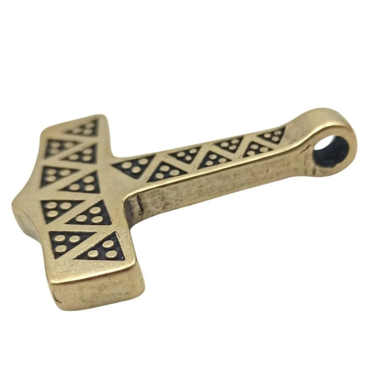 Danish Mjolnir replica Bronze pendant