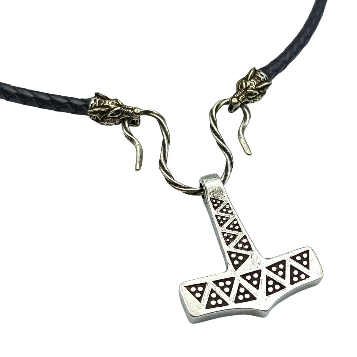 Danish Mjolnir replica Bronze pendant