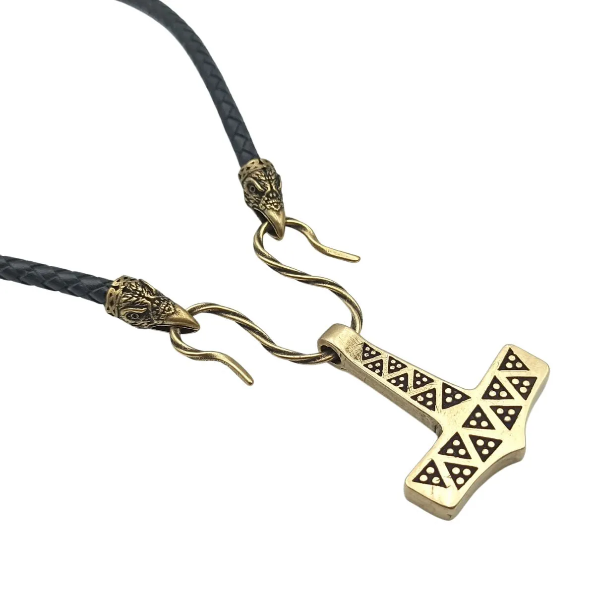 Danish Mjolnir replica Bronze pendant