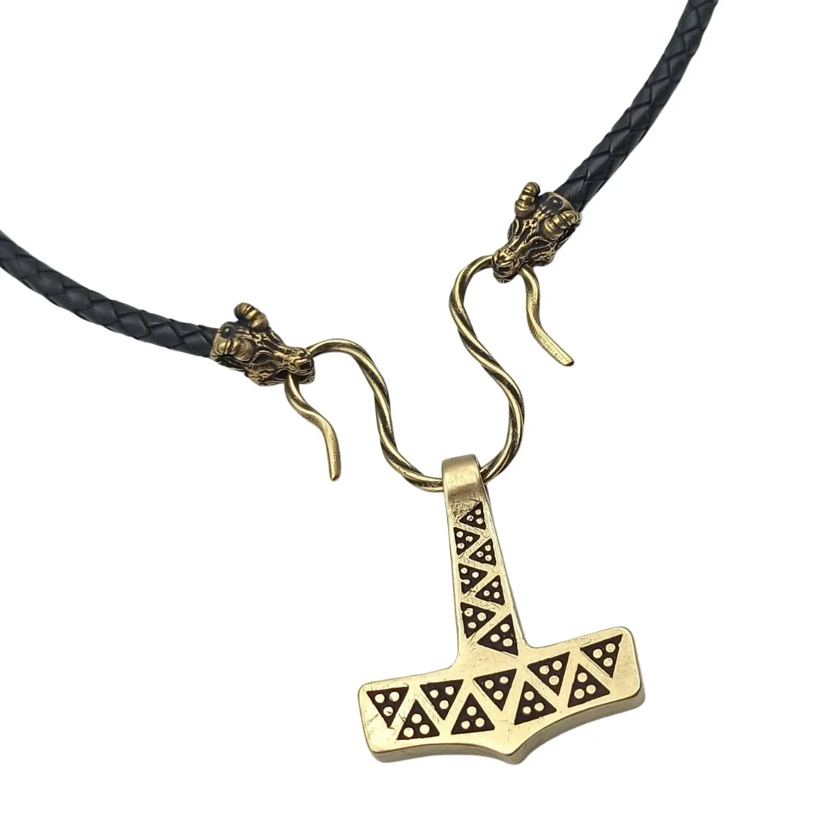 Danish Mjolnir replica Bronze pendant