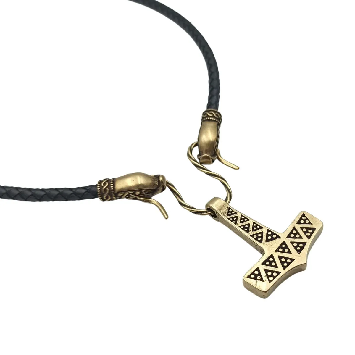 Danish Mjolnir replica Bronze pendant