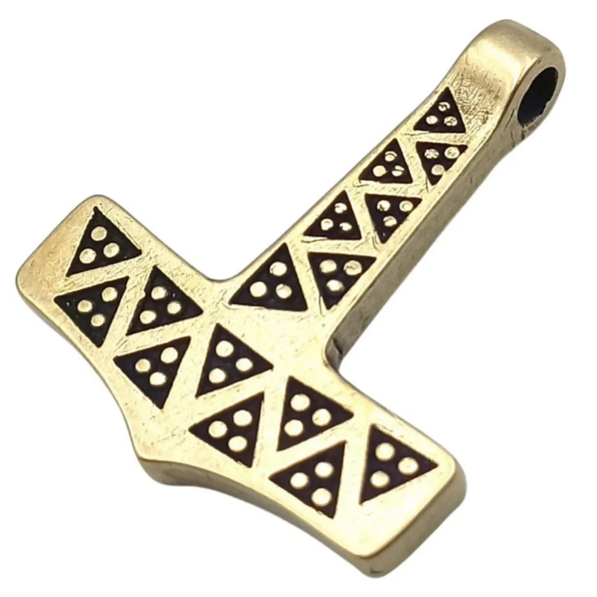 Danish Mjolnir replica Bronze pendant