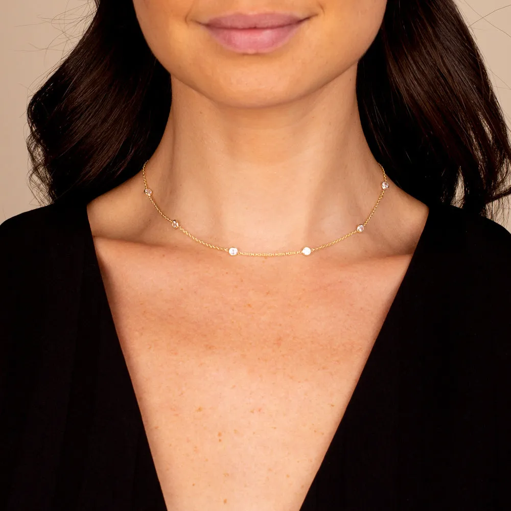 Diamond By The Yard Choker