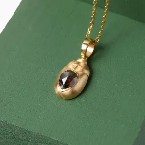Diamond Scarab Pendant