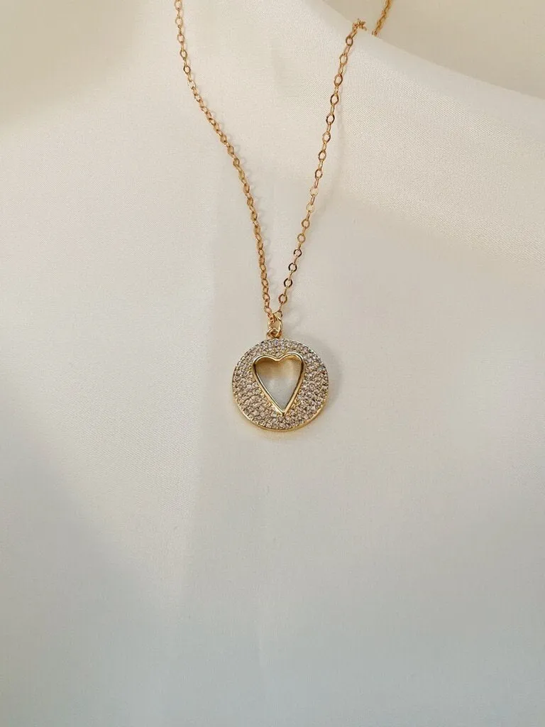 Diamond Sweetheart Necklace