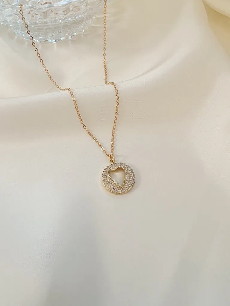 Diamond Sweetheart Necklace