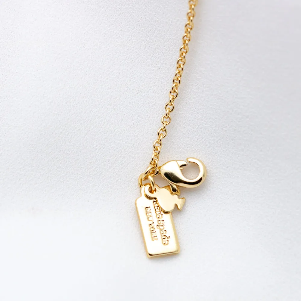 Disco Pansy Mini Pendant Necklace