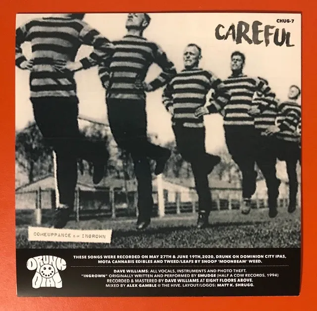 Drunk Dial #7 - Careful [black vinyl MARKED DOWN!] - New 7"