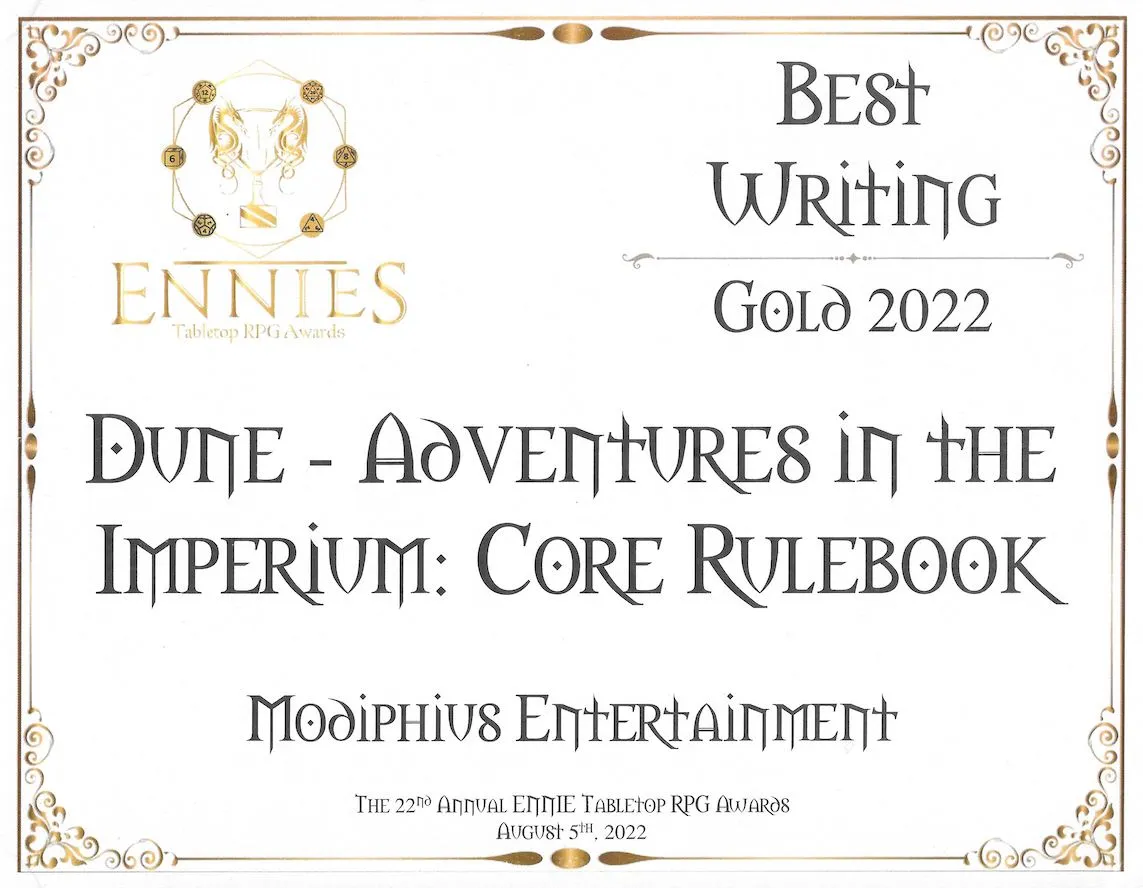 Dune - Adventures in the Imperium – Core Rulebook Harkonnen Collector's Edition