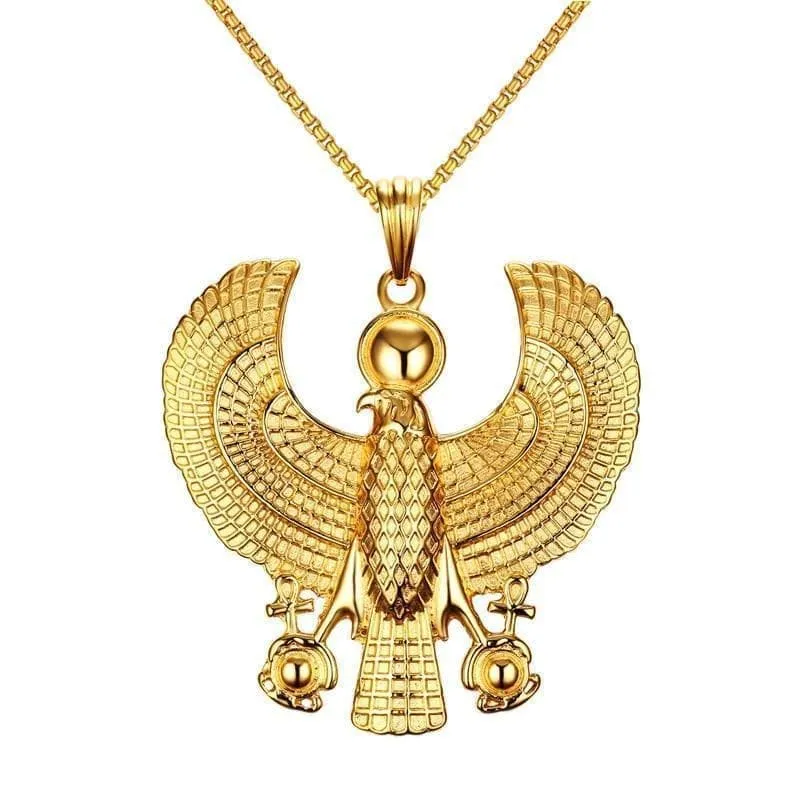 Egyptian Falcon of Horus Amulet