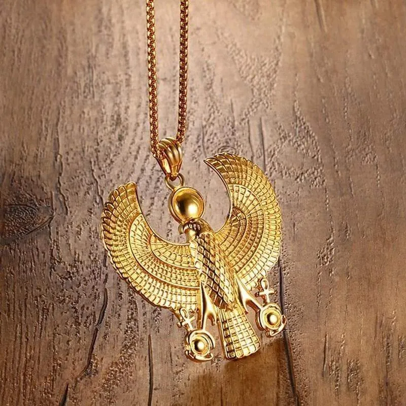 Egyptian Falcon of Horus Amulet