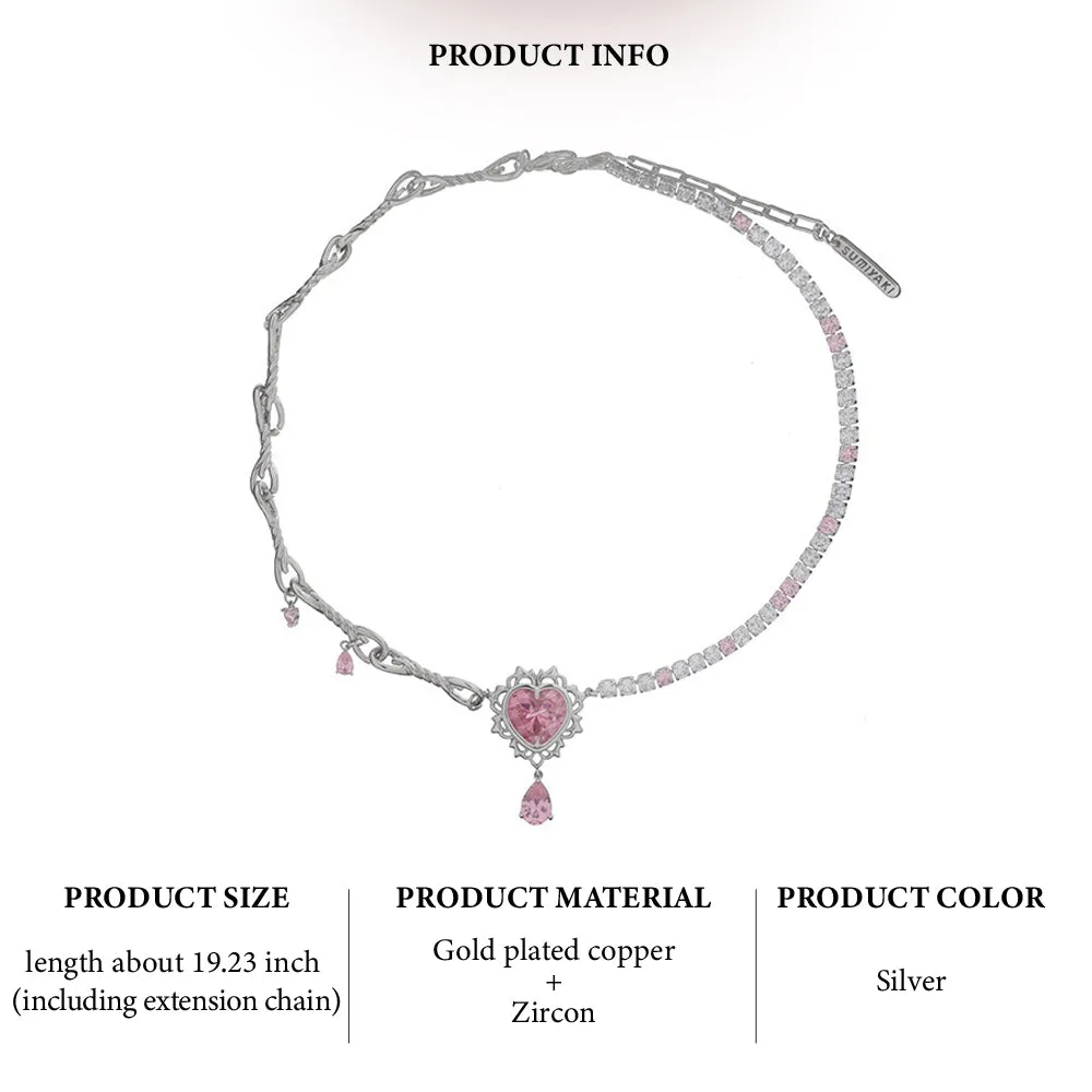 Electric Cherry series necklace