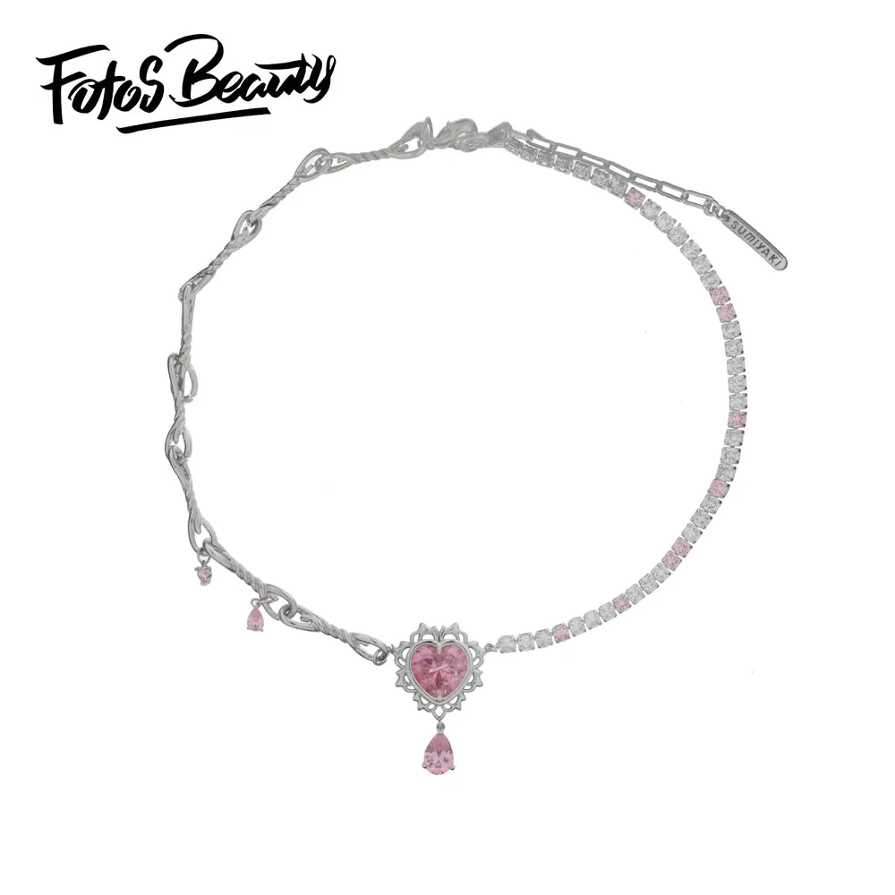 Electric Cherry series necklace