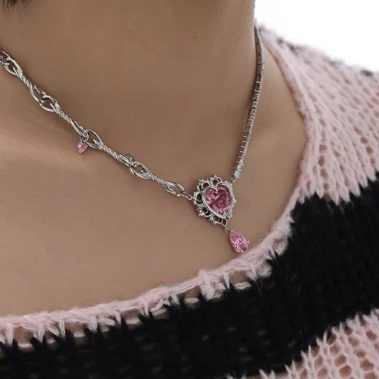 Electric Cherry series necklace